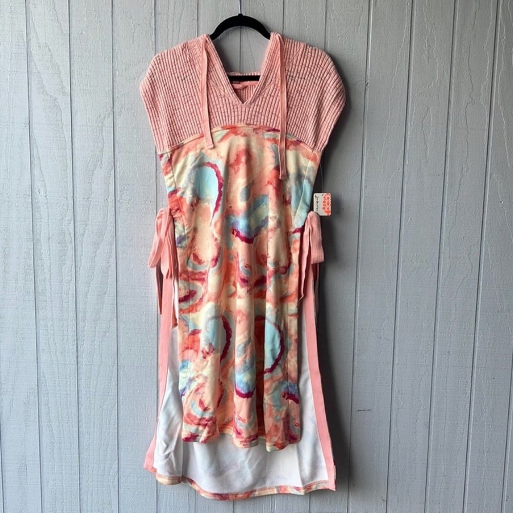 Free People All That Set Printed Multi 2 Pc Top P… - image 4